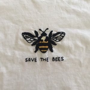 Embroidered Bee T-Shirt